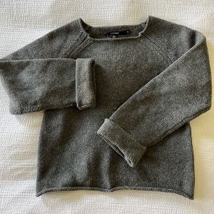 100% wool oversize sweater
